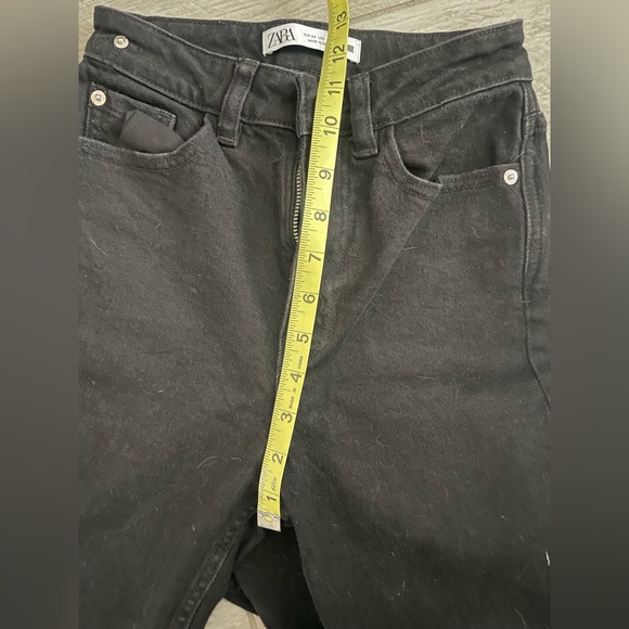 Size 2 Zara Denim Skinny Jeans, Black - Picture 3 of 8